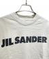 中古・古着 JIL SANDER (ジルサンダー) ロゴカットソー/J02GC0001 J45148 ホワイト サイズ:XS：25000円