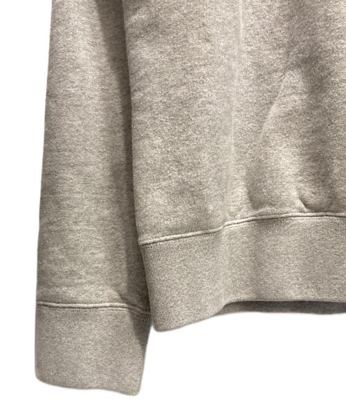 JIL SANDER+（ジルサンダープラス）JIL SANDER+ (ジルサンダープラス) ロゴパッチオーバーサイズスウェット ライトグレー サイズ:Mの古着・服飾アイテム