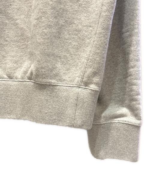 JIL SANDER+（ジルサンダープラス）JIL SANDER+ (ジルサンダープラス) ロゴパッチオーバーサイズスウェット ライトグレー サイズ:Mの古着・服飾アイテム