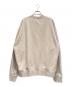 JIL SANDER+ (ジルサンダープラス) ロゴパッチオーバーサイズスウェット ライトグレー サイズ:M：22000円