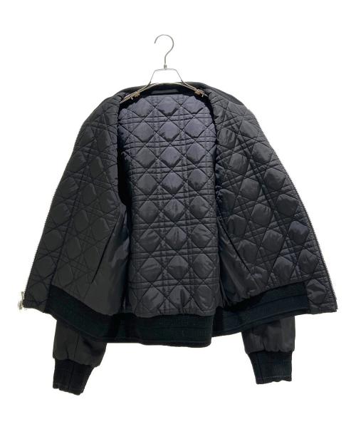 Dior（ディオール）Dior (ディオール) Couture Reversible Jacket/カナージュリバーシブルジャケット/443C426A6335 ブラック サイズ:52の古着・服飾アイテム