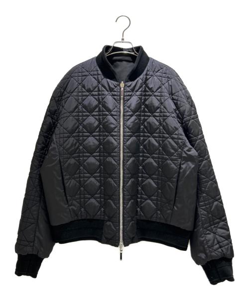 Dior（ディオール）Dior (ディオール) Couture Reversible Jacket/カナージュリバーシブルジャケット/443C426A6335 ブラック サイズ:52の古着・服飾アイテム