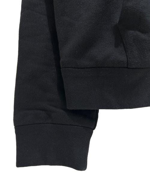 LOUIS VUITTON（ルイ ヴィトン）LOUIS VUITTON (ルイ ヴィトン) Face Leather Patch Hoodie/フェイスレザーパッチ フーディー ブラック サイズ:Lの古着・服飾アイテム