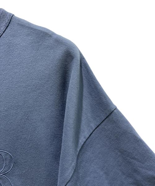 Dior（ディオール）Dior STONE ISLAND /DIOR × Stone Island Logo Embroidery T-Shirt/DIOR × STONE ISLAND ロゴ刺繍 Tシャツ/493J638A0554 ネイビー サイズ:Mの古着・服飾アイテム