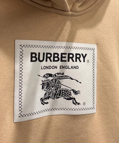 BURBERRY LONDON（バーバリーロンドン）BURBERRY LONDON (バーバリーロンドン) ロゴスウェット フーディー ベージュ サイズ:XSの古着・服飾アイテム