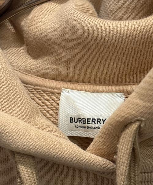 BURBERRY LONDON（バーバリーロンドン）BURBERRY LONDON (バーバリーロンドン) ロゴスウェット フーディー ベージュ サイズ:XSの古着・服飾アイテム