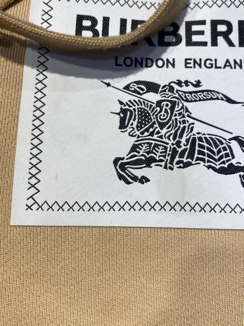 BURBERRY LONDON（バーバリーロンドン）BURBERRY LONDON (バーバリーロンドン) ロゴスウェット フーディー ベージュ サイズ:XSの古着・服飾アイテム