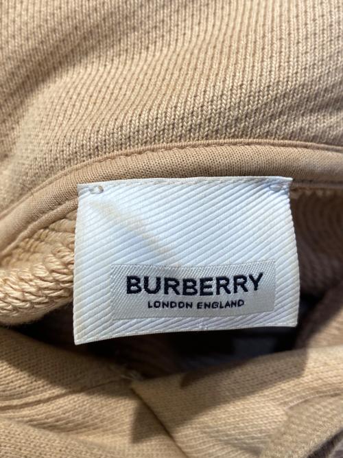 BURBERRY LONDON（バーバリーロンドン）BURBERRY LONDON (バーバリーロンドン) ロゴスウェット フーディー ベージュ サイズ:XSの古着・服飾アイテム