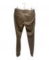 BRIGLIA 1949 (ブリリア 1949) リネンテーパードパンツ/スリム ブラウン サイズ:50 未使用品：13000円
