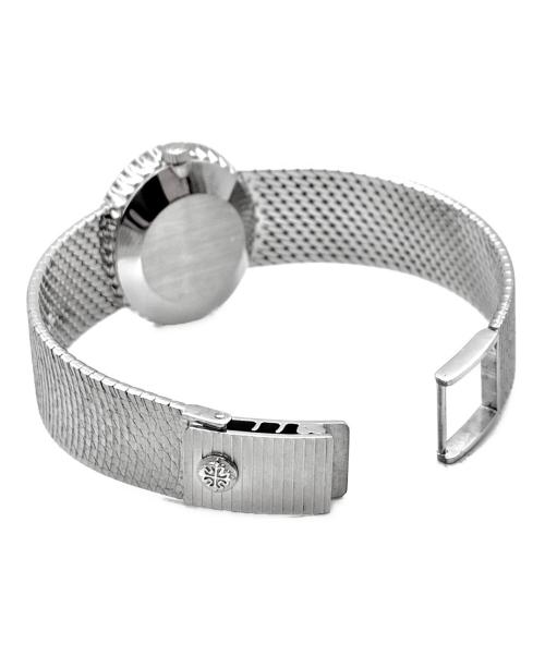 PATEK PHILIPPE（パテックフィリップ）PATEK PHILIPPE Oval Case Diamond Bezel Silver Sigma Dial オーバルケース ダイヤモンドベゼル シルバーシグマダイヤル Ref:3350/1 シルバー文字盤の古着・服飾アイテム