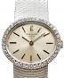 PATEK PHILIPPE（パテックフィリップ）の古着「Oval Case Diamond Bezel Silver Sigma Dial オーバルケース ダイヤモンドベゼル シルバーシグマダイヤル Ref:3350/1 シルバー文字盤 」