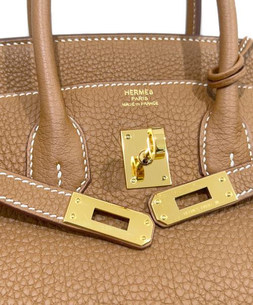 HERMES（エルメス）HERMES (エルメス) バーキン25/Birkin25/ゴールド/ゴールド金具/W刻印2024年製 ゴールド サイズ:25の古着・服飾アイテム