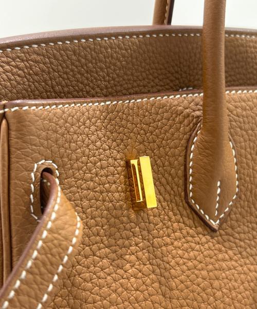 HERMES（エルメス）HERMES (エルメス) バーキン25/Birkin25/ゴールド/ゴールド金具/W刻印2024年製 ゴールド サイズ:25の古着・服飾アイテム