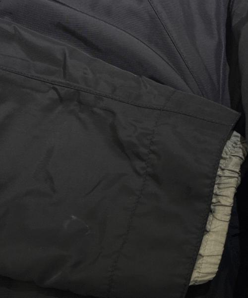 zegna sport（ゼニアスポーツ）zegna sport (ゼニアスポーツ) レザー切替ナイロンジャケット ブラック サイズ:Lの古着・服飾アイテム