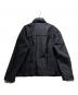 zegna sport (ゼニアスポーツ) レザー切替ナイロンジャケット ブラック サイズ:L：25000円