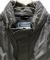 中古・古着 zegna sport (ゼニアスポーツ) レザー切替ナイロンジャケット ブラック サイズ:L：25000円