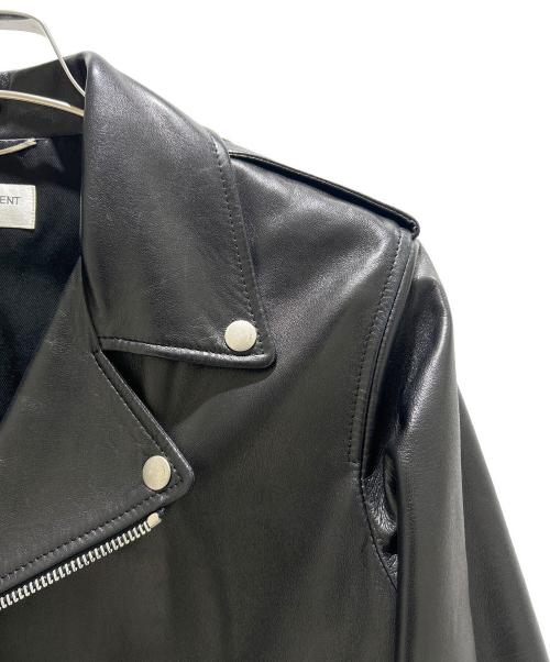Saint Laurent Paris（サンローランパリ）Saint Laurent Paris (サンローランパリ) L01ライダースジャケット ブラック サイズ:50の古着・服飾アイテム