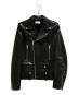 Saint Laurent Paris（サンローランパリ）の古着「L01ライダースジャケット」｜ブラック