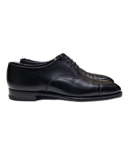 Crockett & Jones（クロケット＆ジョーンズ）Crockett & Jones (クロケット＆ジョーンズ) AUDLEY/ストレートチップシューズ ブラック サイズ:5 1/2の古着・服飾アイテム