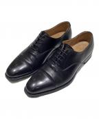 Crockett & Jonesクロケット＆ジョーンズ）の古着「Hallam/ストレートチップシューズ」｜ブラック