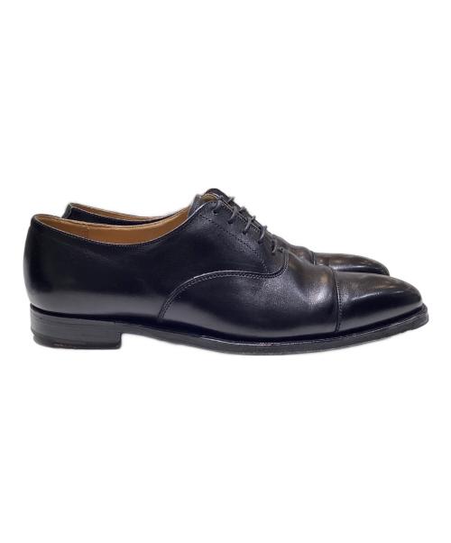 Crockett & Jones（クロケット＆ジョーンズ）Crockett & Jones (クロケット＆ジョーンズ) Hallam/ストレートチップシューズ ブラック サイズ:5 1/2の古着・服飾アイテム