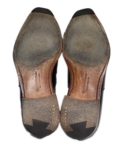 Crockett & Jones（クロケット＆ジョーンズ）Crockett & Jones (クロケット＆ジョーンズ) Hallam/ストレートチップシューズ ブラック サイズ:5 1/2の古着・服飾アイテム