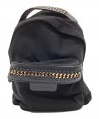 STELLA McCARTNEYステラマッカートニー）の古着「Falabella Nylon Mini Bag/ファラベラナイロン ミニバックパック/469178」｜ブラック