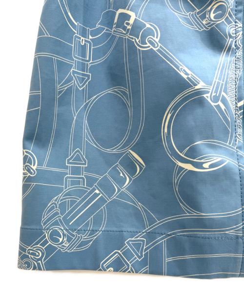 HERMES（エルメス）HERMES (エルメス) EPERON DOR FINESSE スカイブルー×ホワイト サイズ:34の古着・服飾アイテム