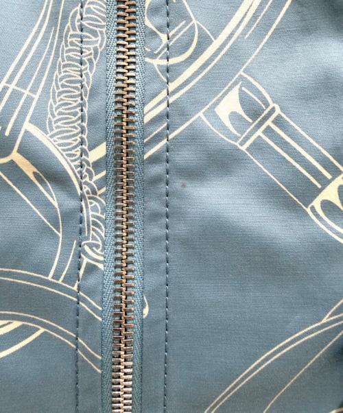 HERMES（エルメス）HERMES (エルメス) EPERON DOR FINESSE スカイブルー×ホワイト サイズ:34の古着・服飾アイテム