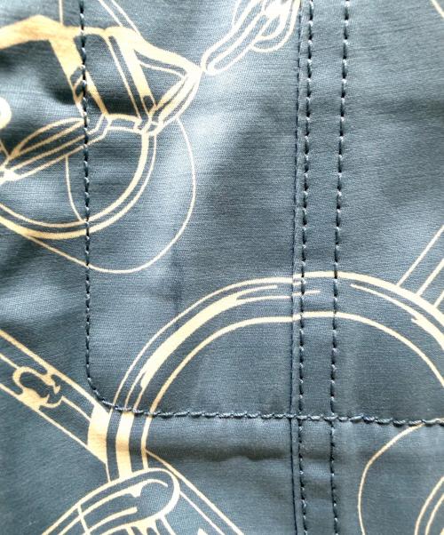 HERMES（エルメス）HERMES (エルメス) EPERON DOR FINESSE スカイブルー×ホワイト サイズ:34の古着・服飾アイテム