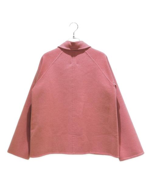 HERMES（エルメス）HERMES (エルメス) Cashmere Jacket/カシミヤジャケット/H4H0102DA ピンク サイズ:34の古着・服飾アイテム