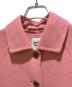 中古・古着 HERMES (エルメス) Cashmere Jacket/カシミヤジャケット/H4H0102DA ピンク サイズ:34：400000円