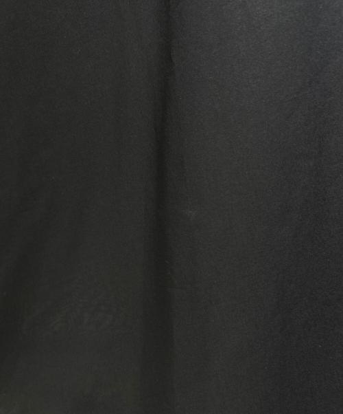 HERMES（エルメス）HERMES (エルメス) Overslit Sheer Shirt/オーバースリット シアーシャツ ブラック サイズ:40の古着・服飾アイテム