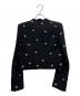 Saint Laurent Paris (サンローランパリ) Heart Stud Tweed Jacket/ハートスタッズ ツイードジャケット/686537 Y3C73 ブラック サイズ:F36：250000円