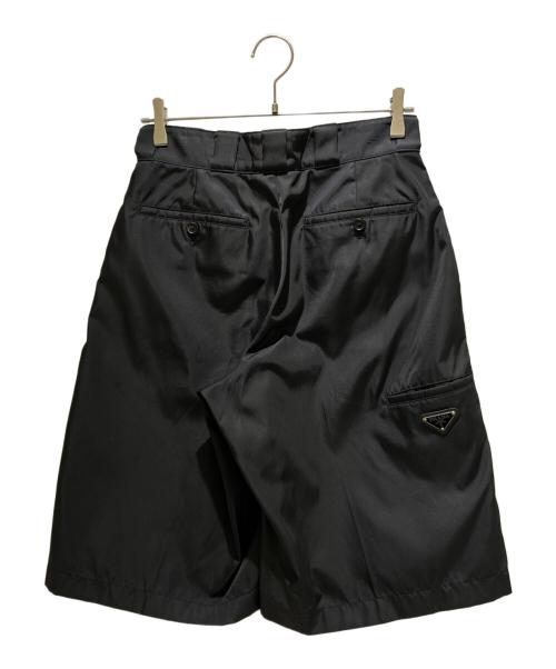 PRADA（プラダ）PRADA (プラダ) バミューダショートパンツ ブラック サイズ:44の古着・服飾アイテム