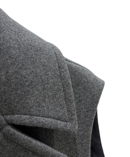 JIL SANDER（ジルサンダー）JIL SANDER (ジルサンダー) ペブル ロングダブルベスト グレー サイズ:XSの古着・服飾アイテム