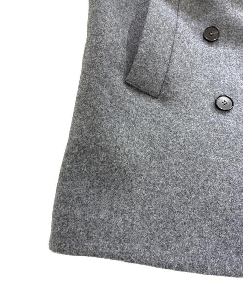 JIL SANDER（ジルサンダー）JIL SANDER (ジルサンダー) ペブル ロングダブルベスト グレー サイズ:XSの古着・服飾アイテム