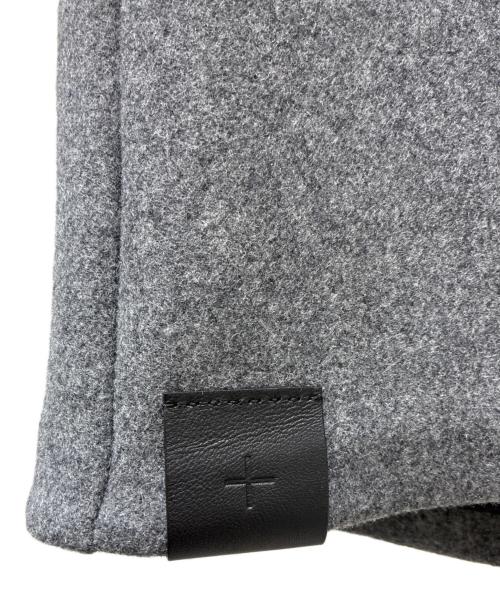 JIL SANDER（ジルサンダー）JIL SANDER (ジルサンダー) ペブル ロングダブルベスト グレー サイズ:XSの古着・服飾アイテム