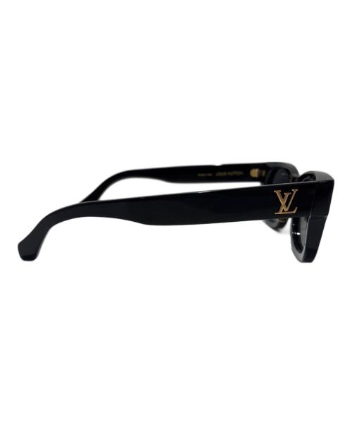 LOUIS VUITTON（ルイ ヴィトン）LOUIS VUITTON (ルイ ヴィトン) LV コンフィデンス・スクエア ラウンドサングラス ブラック サイズ:52□23 150の古着・服飾アイテム