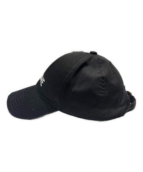 CELINE（セリーヌ）CELINE (セリーヌ) Loose Logo Cap/ルーズロゴキャップ/2AUA1242N ブラック サイズ:Sの古着・服飾アイテム