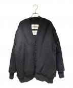 JIL SANDER×MONCLERジルサンダー×モンクレール）の古着「Padded Wool Cardigan/Vネックダウンカーディガン」｜ブラック