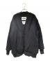 JIL SANDER（ジルサンダー）の古着「Padded Wool Cardigan/Vネックダウンカーディガン」｜ブラック