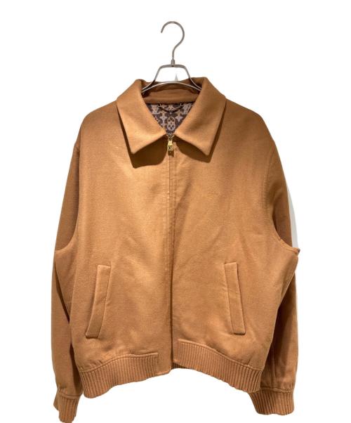 LOUIS VUITTON（ルイ ヴィトン）LOUIS VUITTON (ルイ ヴィトン) ダブルフェイス ウール ブルゾン ブラウン サイズ:52の古着・服飾アイテム