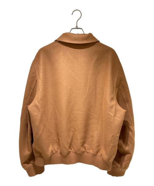 LOUIS VUITTON（ルイ ヴィトン）LOUIS VUITTON (ルイ ヴィトン) ダブルフェイス ウール ブルゾン ブラウン サイズ:52の古着・服飾アイテム
