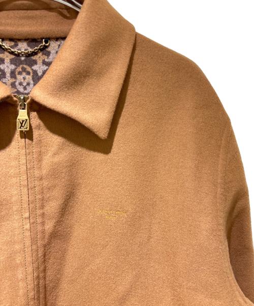 LOUIS VUITTON（ルイ ヴィトン）LOUIS VUITTON (ルイ ヴィトン) ダブルフェイス ウール ブルゾン ブラウン サイズ:52の古着・服飾アイテム