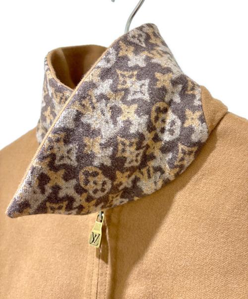 LOUIS VUITTON（ルイ ヴィトン）LOUIS VUITTON (ルイ ヴィトン) ダブルフェイス ウール ブルゾン ブラウン サイズ:52の古着・服飾アイテム