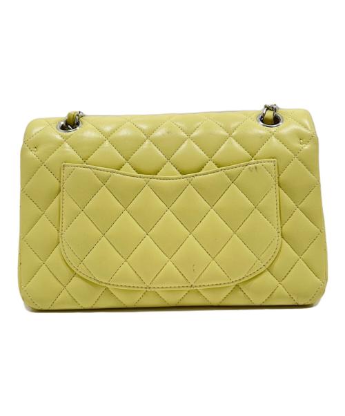 CHANEL（シャネル）CHANEL (シャネル) マトラッセ23 ダブルフラップショルダーバッグ イエロー サイズ:23の古着・服飾アイテム