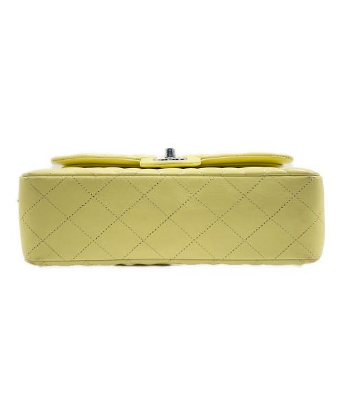 CHANEL（シャネル）CHANEL (シャネル) マトラッセ23 ダブルフラップショルダーバッグ イエロー サイズ:23の古着・服飾アイテム
