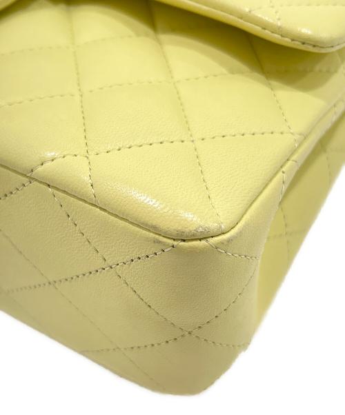 CHANEL（シャネル）CHANEL (シャネル) マトラッセ23 ダブルフラップショルダーバッグ イエロー サイズ:23の古着・服飾アイテム