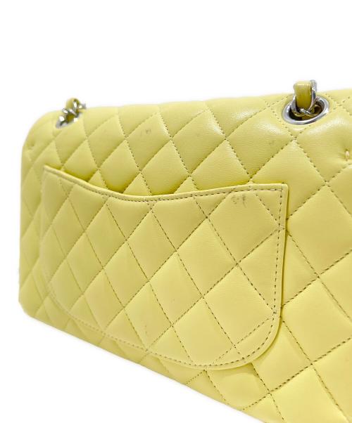 CHANEL（シャネル）CHANEL (シャネル) マトラッセ23 ダブルフラップショルダーバッグ イエロー サイズ:23の古着・服飾アイテム